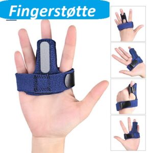 Justerbar Fingerstøtte (Mot Triggerfinger og Fingerskader)
