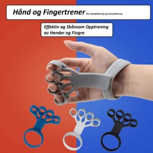 Hånd og Fingertrener (3 Styrkevarianter)