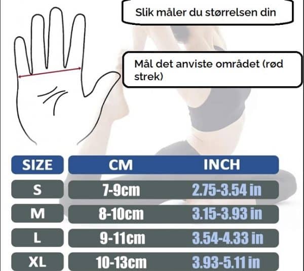 Kompresjonshansker med kobberinfusjon og hele fingre (1 par) - Bilde 3